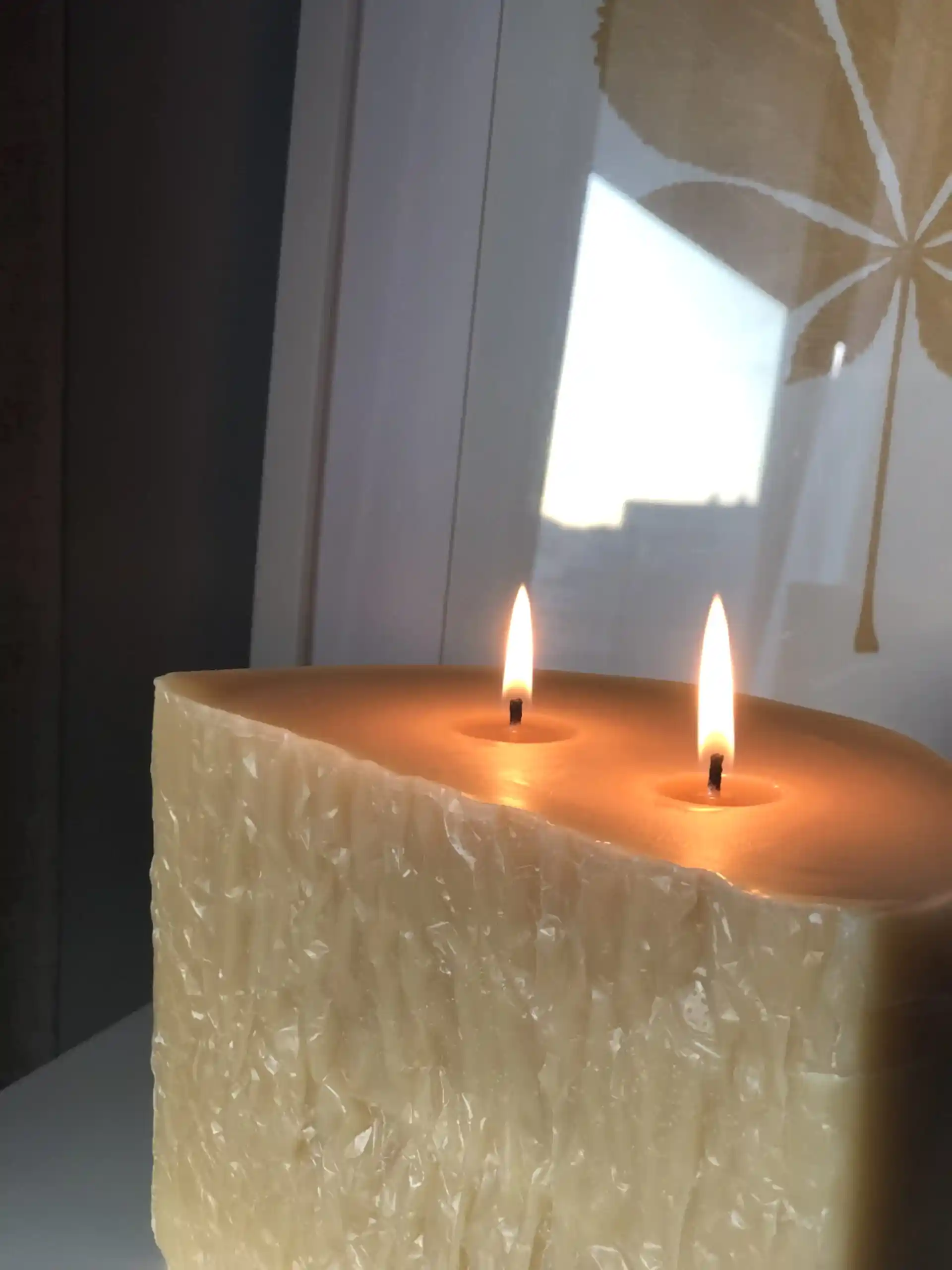 Yarım  Ay Krem Mum - Görsel 5