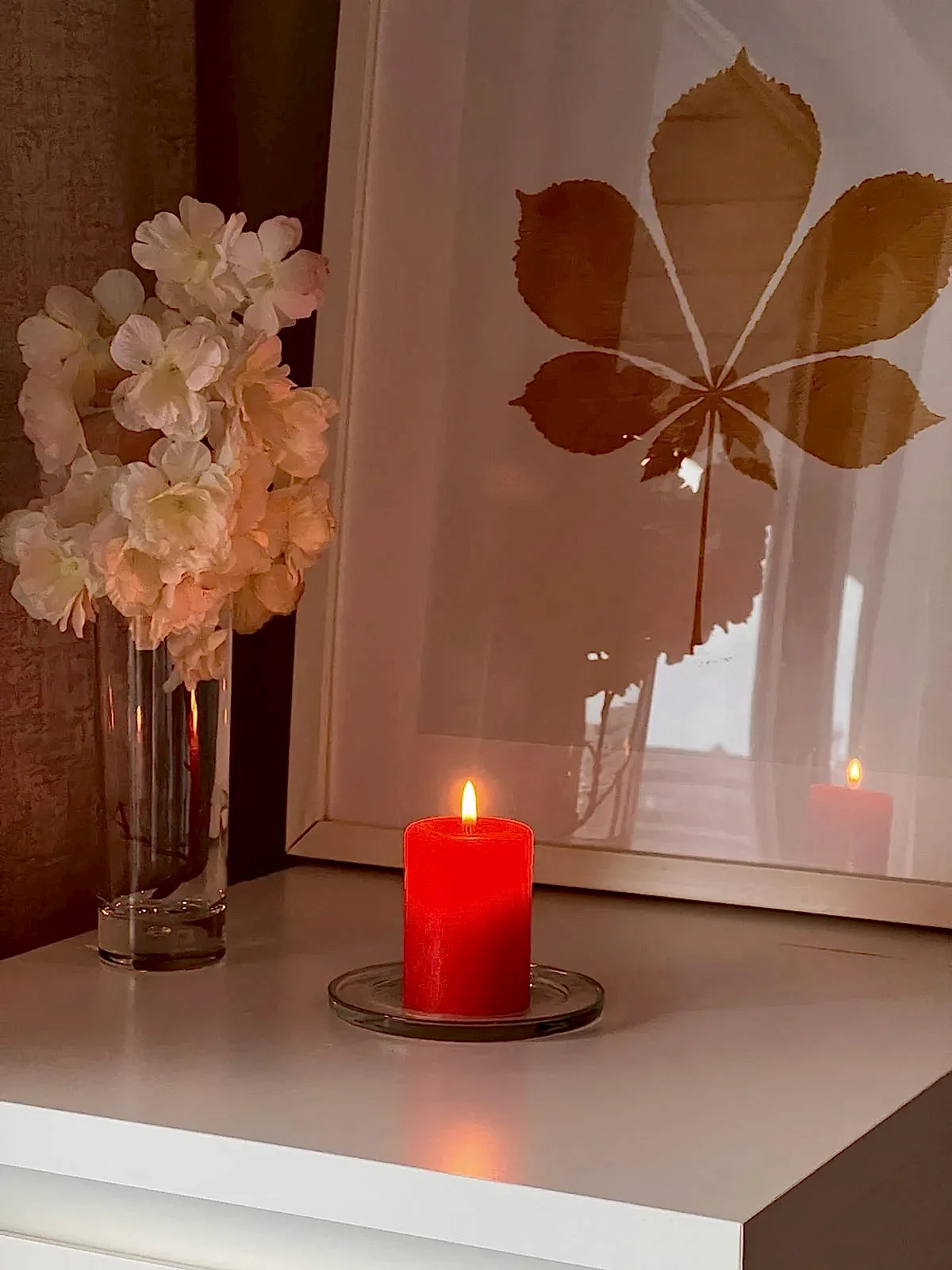 Bar&Parti Turuncu Mum - Görsel 2